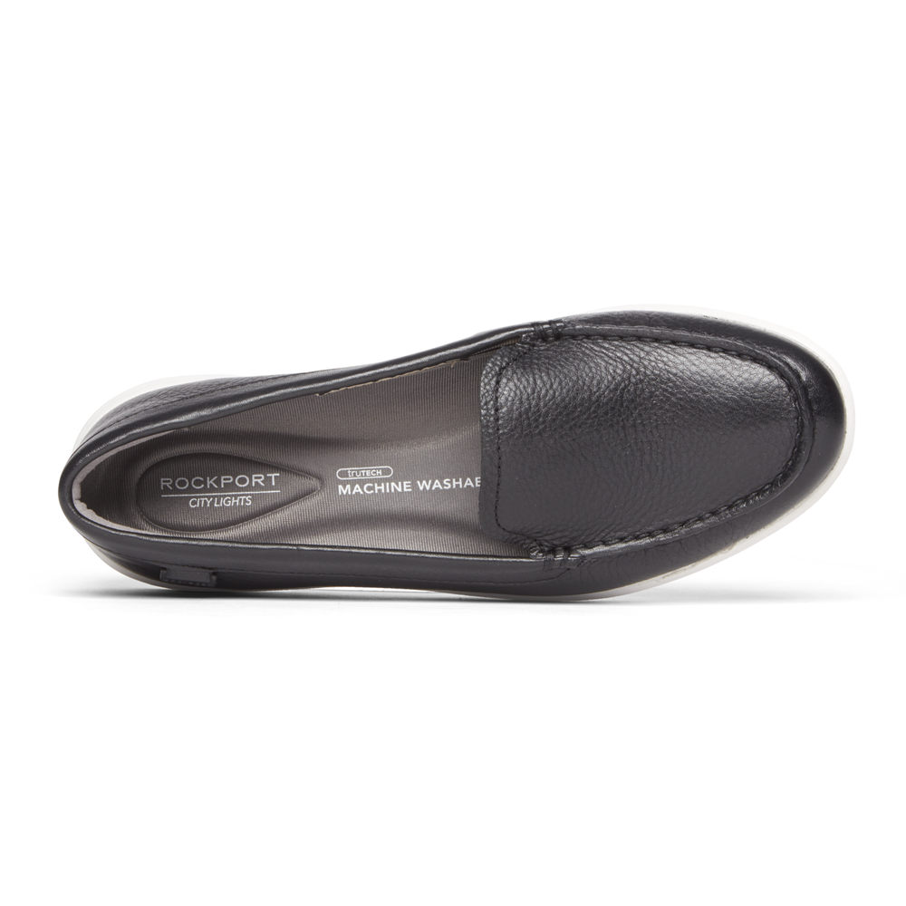 Rockport Loafers Dame Svart - Ayva Washable - AJIB06815